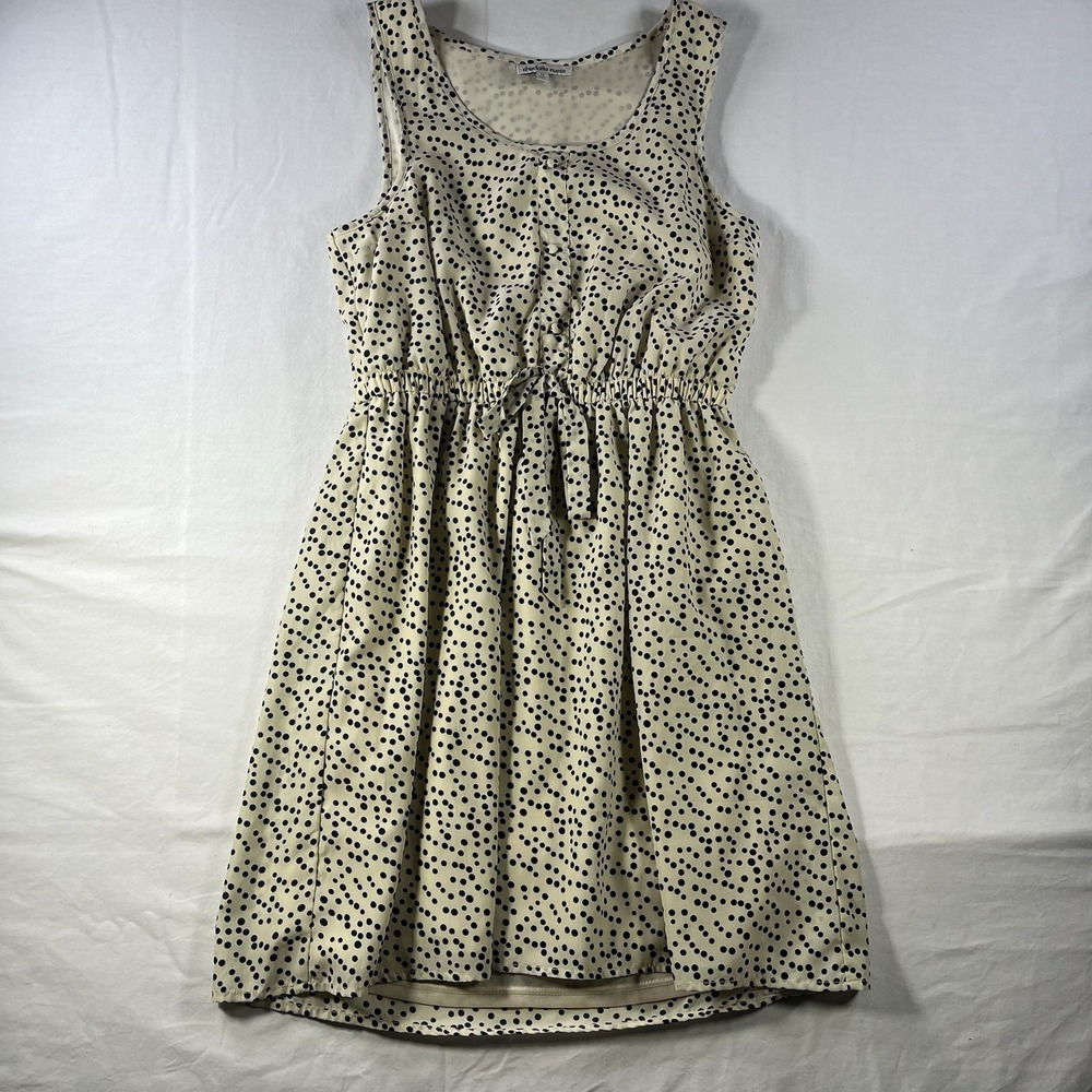 CHARLOTTE RUSSE SLEEVELESS POLKADOTS DRESS SIZE MEDIUM